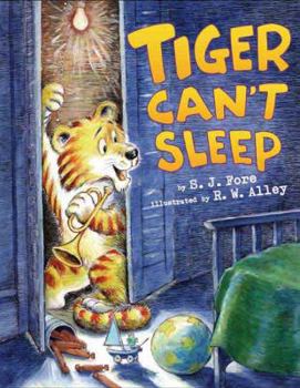 Hardcover Tiger Can't Sleep Book