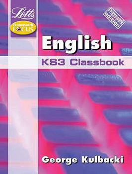 Paperback Key Stage 3 Classbooks English Classbook Framework Edition Book
