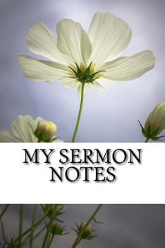 Paperback My Sermon Notes Book