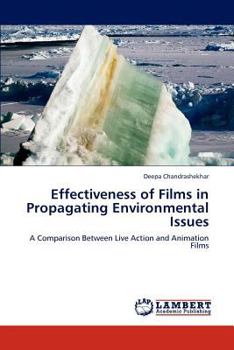 Paperback Effectiveness of Films in Propagating Environmental Issues Book