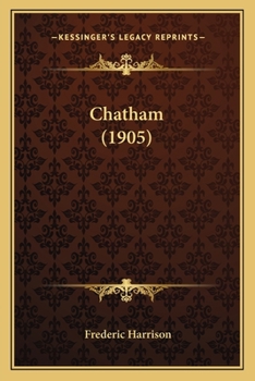 Paperback Chatham (1905) Book