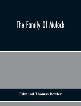 Paperback The Family Of Mulock Book