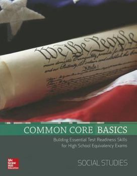 Paperback Common Core Basics, Social Studies Core Subject Module Book