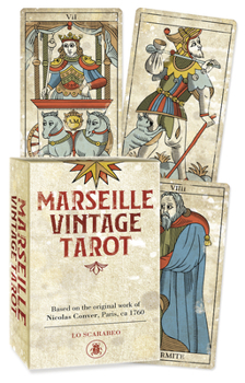 Cards Marseille Vintage Tarot Book