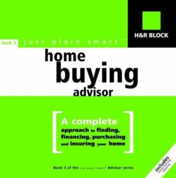 Paperback H&R Block just plain smart (tm) Home Buying Advisor Book
