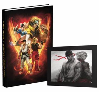 Hardcover Street Fighter V Collector's Edition Guide Book