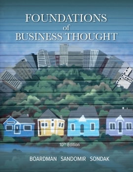 Paperback Foundations of Business Thought Book