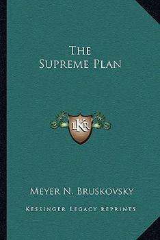Paperback The Supreme Plan Book