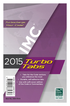 Loose Leaf 2015 International Mechanical Code Turbo Tabs for Soft Cover Book