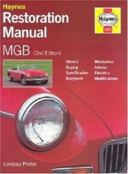Hardcover MGB Restoration Manual Book