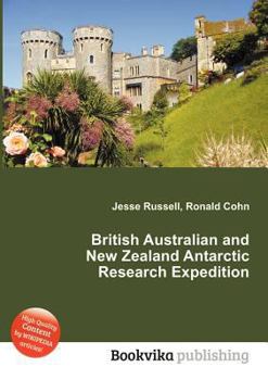 Paperback British Australian and New Zealand Antarctic Research Expedition Book
