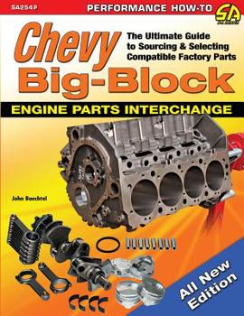 Paperback Chevy Big-Block Engine Parts Interchange: The Ultimate Guide to Sourcing and Selecting Compatible Factory Parts Book