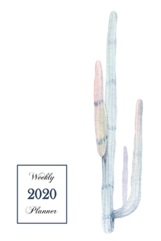 2020 Weekly Planner: 6 x 9 inch 150 Pages Year Months Weeks Calendar, Schedule, and Organizer plus Dot Grid Pages (January 2020 - December 2020) (Cactus)