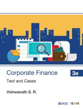 Paperback Corporate Finance: Text and Cases Book