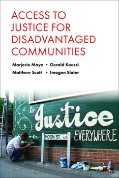 Paperback Access to Justice for Disadvantaged Communities Book