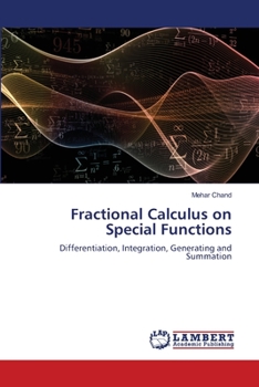 Paperback Fractional Calculus on Special Functions Book