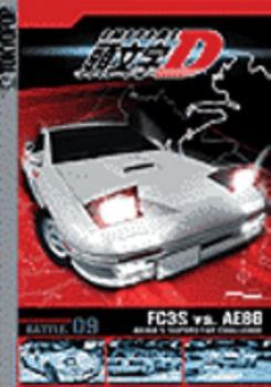 DVD Initial D Battle 9: Akina's Superstar Challenge [Japanese] Book