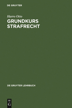 Hardcover Grundkurs Strafrecht [German] Book