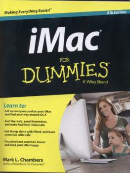 Paperback iMac for Dummies Book