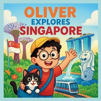 Paperback Oliver explores Singapore Book