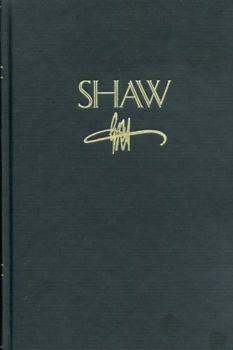 Hardcover SHAW: The Annual of Bernard Shaw Studies, vol. 31 Book
