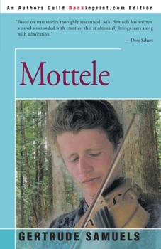 Paperback Mottele: A Partisn Odyssey Book