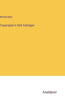Hardcover Trauerspiel in fünf Aufzügen [German] Book