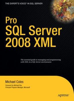 Paperback Pro SQL Server 2008 XML Book