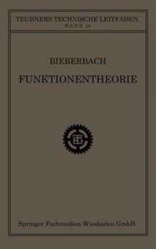 Paperback Funktionentheorie [German] Book