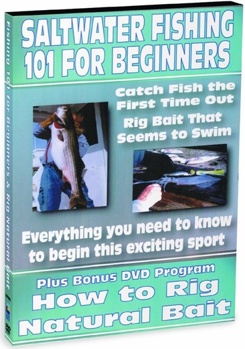 DVD How To Rig Natural Baits & Fishing 101 For Beginners Book