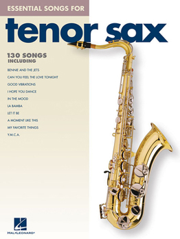 Paperback Essential Songs for Tenor Sax Book