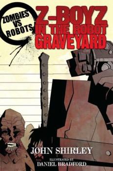Paperback Zombies vs Robots: Z-Boyz in the Robot Graveyard Book