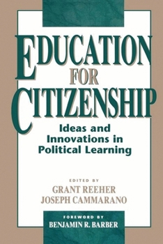 Paperback Education for Citizenship: Ideas and Innovations in Political Learning Book