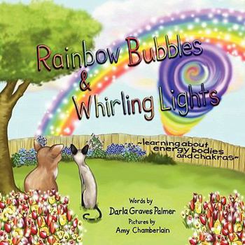 Paperback Rainbow Bubbles & Whirling Lights Book