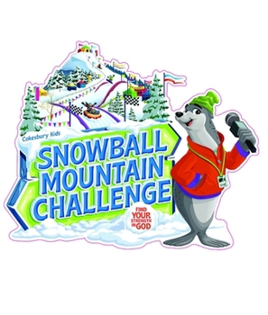 Vbs 2026 Snowball Mountain Challenge Iron-On Transfers (Pkg of 12): Find Your Strength in God