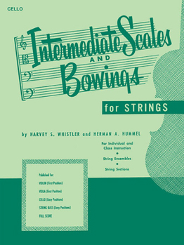 Paperback Intermediate Scales and Bowings - Cello Book