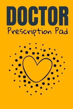Paperback Doctor Prescription Pad: Doctors Patient Prescription Rx Pad Paper Book