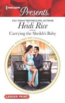 Mass Market Paperback Carrying the Sheikh's Baby [Large Print] Book