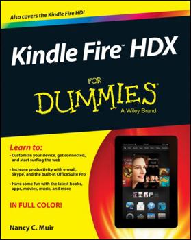 Kindle Fire HDX for Dummies - Book  of the Dummies