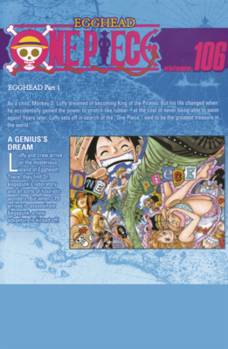 Library Binding Genius's Dream. (One Piece, Vol. 106) Book