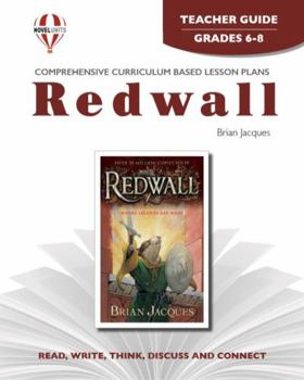 Paperback Redwall - Teacher Guide by Novel Units Book