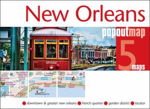 Map New Orleans Popout Map Book