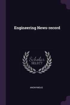 Paperback Engineering News-record Book