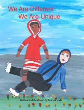 Paperback We Are Different, We Are Unique Book