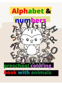 Paperback alphabet with colouring animals Book