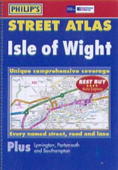 Paperback Isle of Wight (Philip's Street Atlases) Book