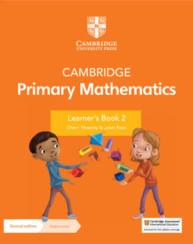 Paperback Cambridge Primary Mathematics Learner's Book 2 with Digital Access (1 Year) Book