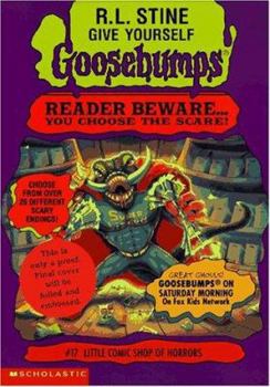Paperback Little Comic Shop of Horrors (Give Yourself Gossebumps #17) Book