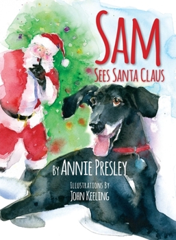 Paperback Sam Sees Santa Claus Book