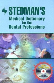 Paperback Stedman's Medical Dictionary for the Dental Professions [With CD-ROM] Book